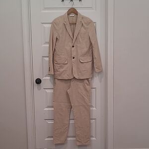 Cat & Jack Tan Suit Size 16